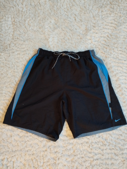 Short Nike vintage noir et bleu - Taille L