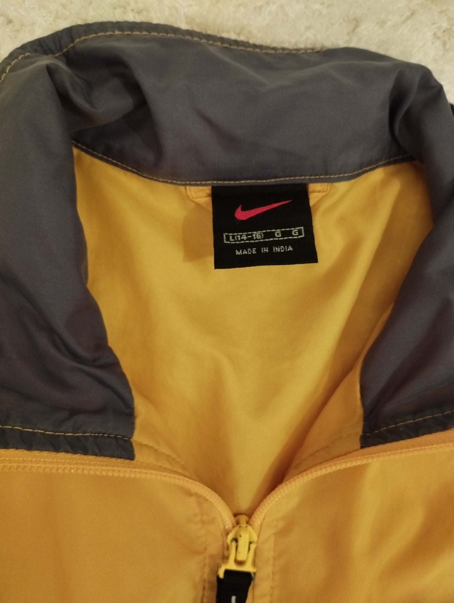 Manteau Nike jaune - Taille L