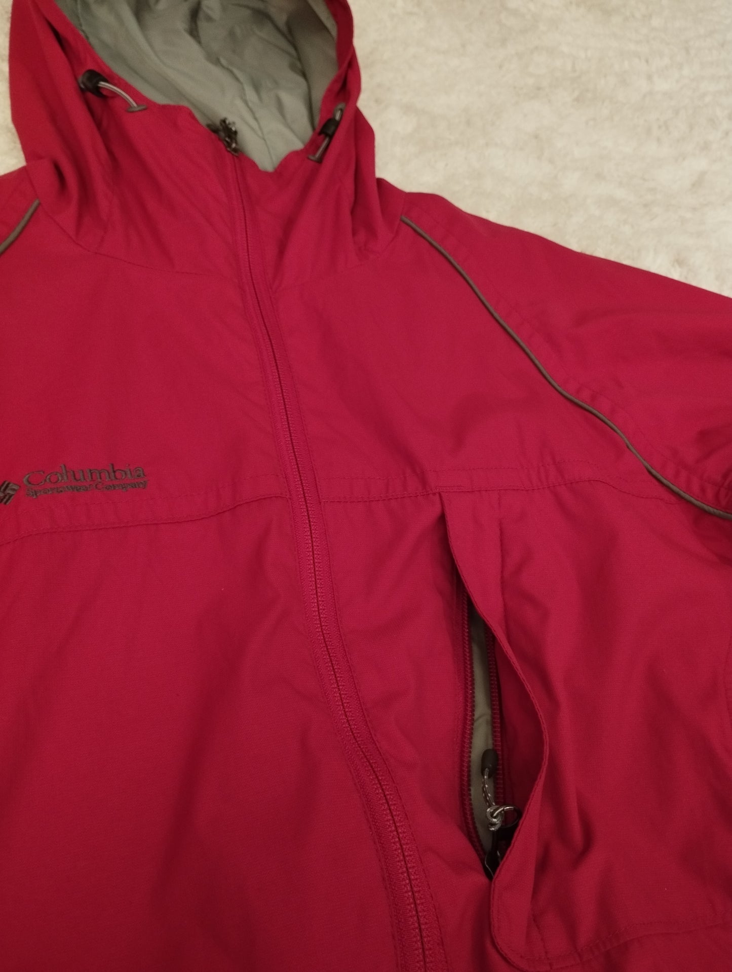 Manteau rouge Colombia