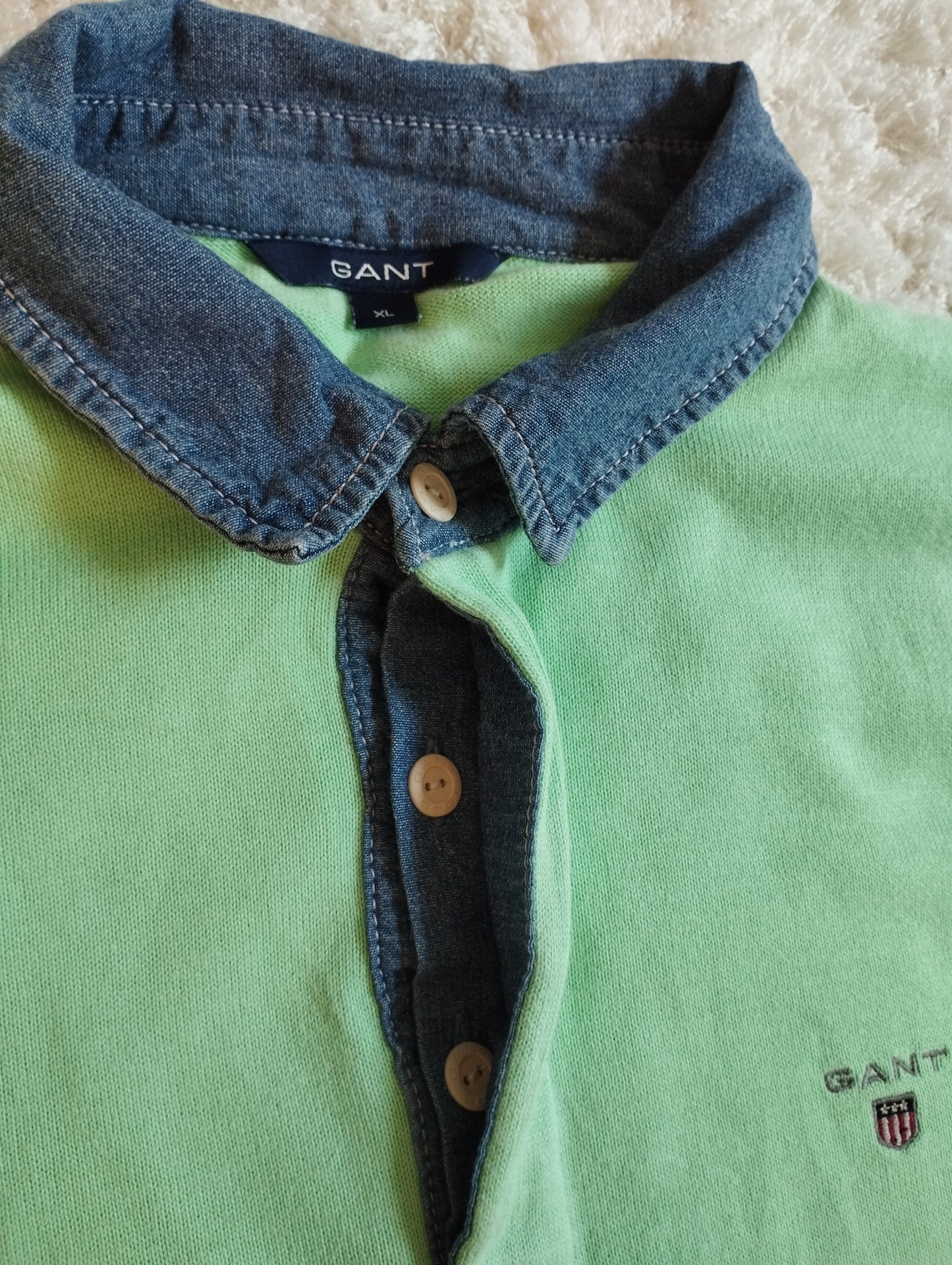 Pull Gant vers clair - Taille XL