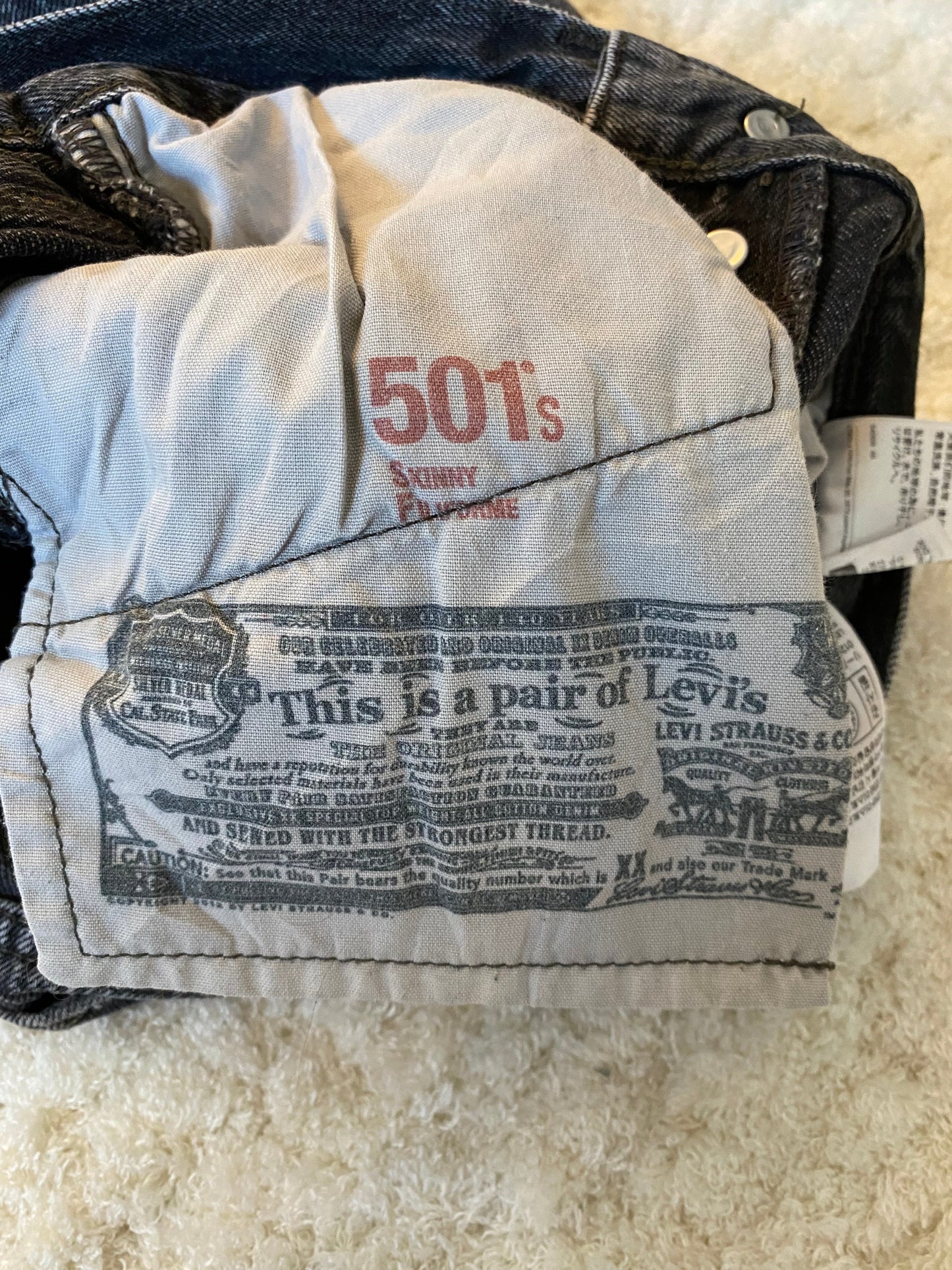 Jean Levi's 501 S Femme - Taille FR 34